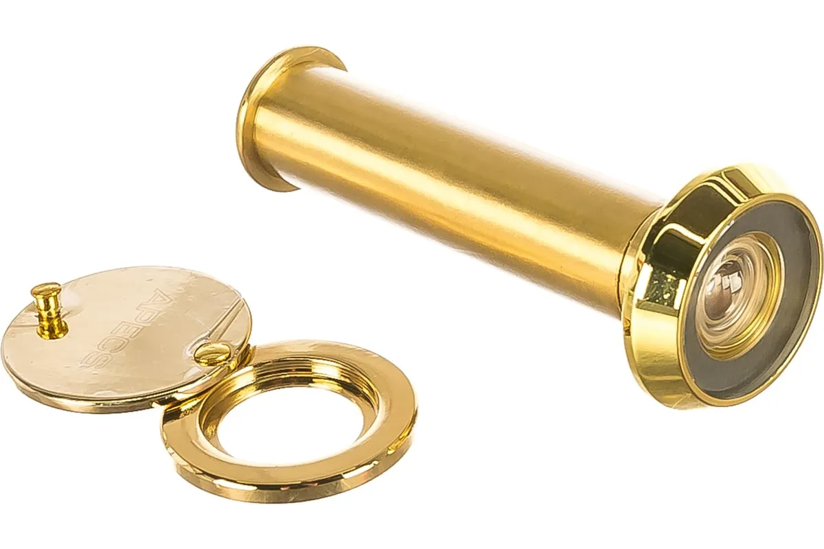 Глазок APECS 3016/70-110-G-золото Глазок APECS 3016/70-110-G-золото — Дверные глазки APECS. Фото товара.