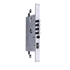 Замок моторный ISEO 28 X1R EASY с лицевой планкой — Дверные замки ISEO